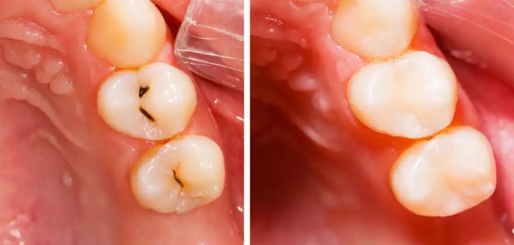 Sensitive tooth after filling 